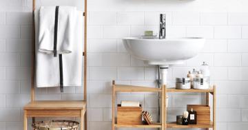 Your Bathroom Basics Will Have a Place to Call Home With These Storage Solutions From Ikea
