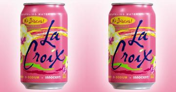 LaCroix Revealed Its New Hibiscus Flavor - and IDK If I Want to Drink It or Instagram It First