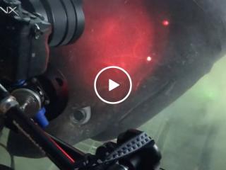 Massive deep-sea shark appears to check out OceanX submarine (Video)