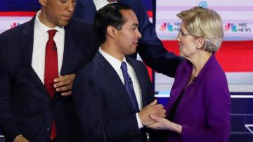 Julián Castro endorses Elizabeth Warren in 2020 race