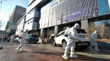 Coronavirus patient numbers double overnight in South Korea
