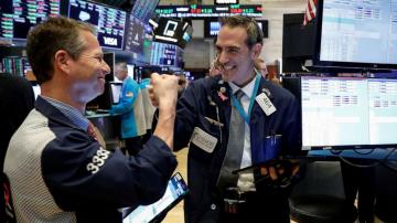 After a week of bloodletting, US stock markets rebound sharply