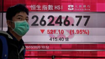 Global markets slide further on pessimism over virus impact