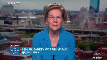 Warren talks endorsement as Democratic primary officially becomes two-person race