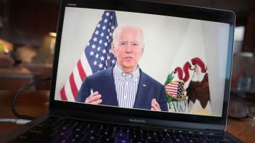 As COVID-19 roils the 2020 race, Biden seeks to offer a possible presidency preview