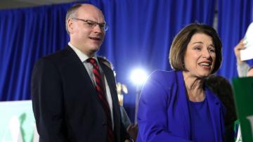 Klobuchar shares update on husband, after he was hospitalized for coronavirus