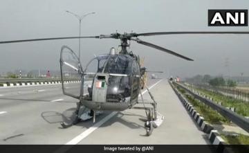 IAF Helicopter Makes Emergency Landing After Technical Snag In UP