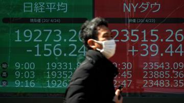 Global shares fall as Wall St rally fizzles amid virus fears