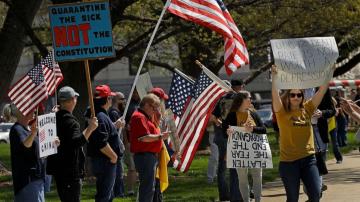 Large majorities of Americans back restrictions, slower return to normal: POLL