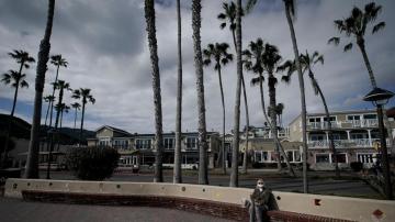 California's 'island of romance' crippled by virus