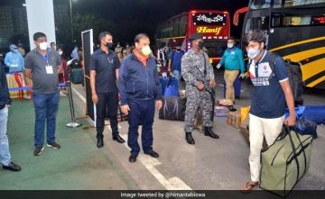 "Smiles And Cheers": 391 Students Return To Assam After 2,000-km Bus Ride