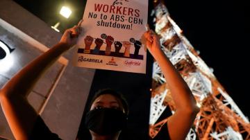 Philippine TV network’s shutdown amid pandemic sparks uproar