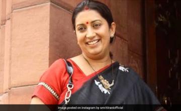 On Smriti Irani "Missing" Posters In UP, Her Detailed Account Of Visits