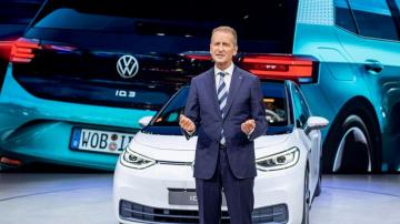 Volkswagen CEO Herbert Diess giving up managing VW brand