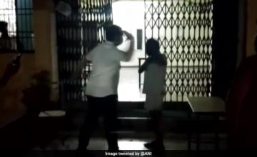 Video Shows Official Beating Labourer At Chhattisgarh Quarantine Centre