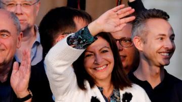 Paris Mayor Anne Hidalgo declares victory in reelection bid