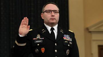 Vindman retiring from military citing 'campaign of bullying' and 'retaliation'