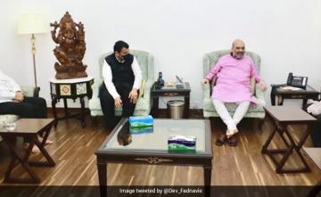 "No Operation Lotus In Maharashtra", As Devendra Fadnavis, Amit Shah Meet