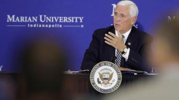 Pence says schools reopenings 'best thing for our kids'