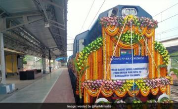 India Hands Over 10 Broad-Gauge Diesel Locomotives To Bangladesh