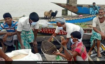 Flood Waters Recede In One Assam District; 21 Others Still Inundated