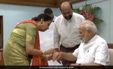 PM Modi's Pakistani Sister Sends Him Rakhi, Wishes For His Good Health