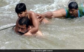BSF Constable, Policeman Save Child From Drowning In River In J&K