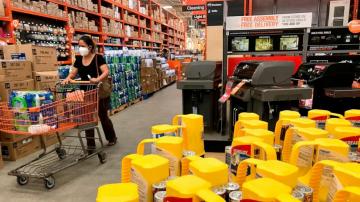 Millions WFH and Home Depot sales explode