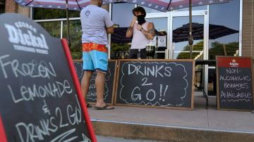 To-go drinks an elixir for public, a lifeline for business