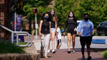 College towns growing alarmed over outbreaks among students