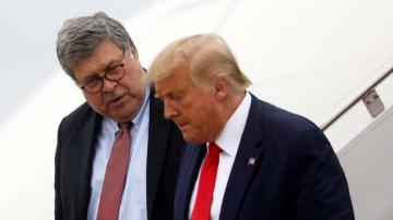 Barr downplays Trump accusations of 'treason.' Trump's own words suggest otherwise