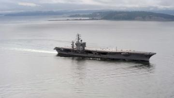 Navy searches N. Arabian Sea for sailor missing from aircraft carrier USS Nimitz