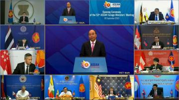 ASEAN talks tackle pandemic, sea feud amid US-China rivalry