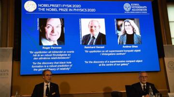 Nobel Prize for Physics awarded to 3 scientists for their work on black holes