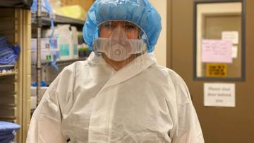 'So frustrating': Doctors and nurses battle virus skeptics