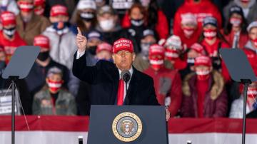 AP FACT CHECK: Trump's falsehoods on virus, taxes and Bidens