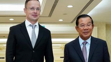 Cambodia's prime minister in quarantine after Hungarian meet
