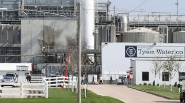 Tyson suspends Iowa plant managers amid virus betting claim