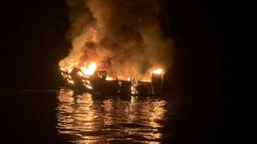 Captain charged with seaman's manslaughter in boat fire that killed 34