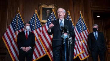 Congress stuck, McConnell resists state aid in COVID-19 deal