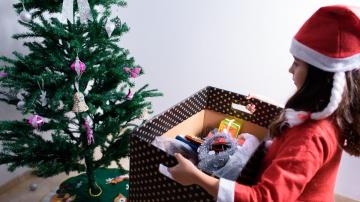 Leave Old Toys Under the Tree for Santa to Deliver to Other Kids