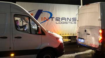 No Christmas Eve joy for truckers stuck in UK virus gridlock