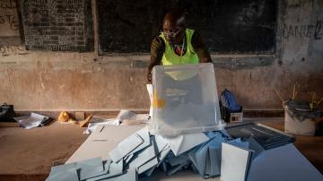 Central African Republic president Touadera reelected