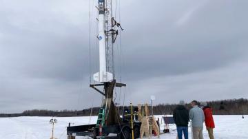 Maine company successfully launches prototype rocket