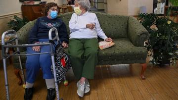 Coronavirus cases drop at US homes for elderly and infirm