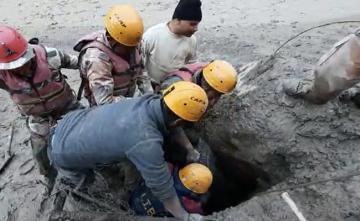 Watch: In Dramatic Rescue, Man Pulled Out Of Collapsed Tunnel In Uttarakhand