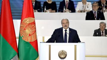 Belarusian leader vows to defeat foreign-backed 'rebellion'