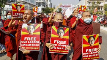 Myanmar draft cybersecurity law adds to protests over coup
