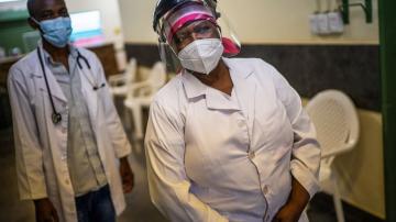 South Africa's health care workers eager for first vaccines