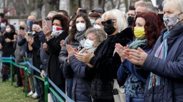 With heavy hearts, Italians mark year of COVID-19 outbreak